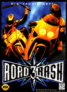 Road Rash 3 - Sega Genesis