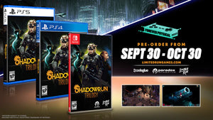 LIMITED RUN #481: SHADOWRUN TRILOGY (PS4)