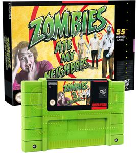 Zombies Ate My Neighbors (Grey or Green)  - SNES