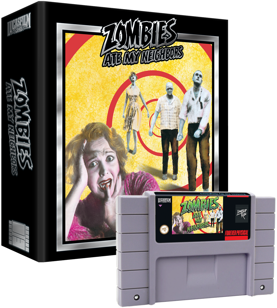 Zombies Ate My Neighbors Premium Edition (Grey or Green)  - SNES