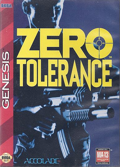 Zero Tolerance - Sega Genesis