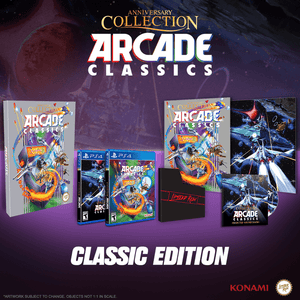 LIMITED RUN #487: ARCADE CLASSICS ANNIVERSARY COLLECTION CLASSIC LIMITED RUN #487: ARCADE CLASSICS ANNIVERSARY COLLECTION CLASSIC