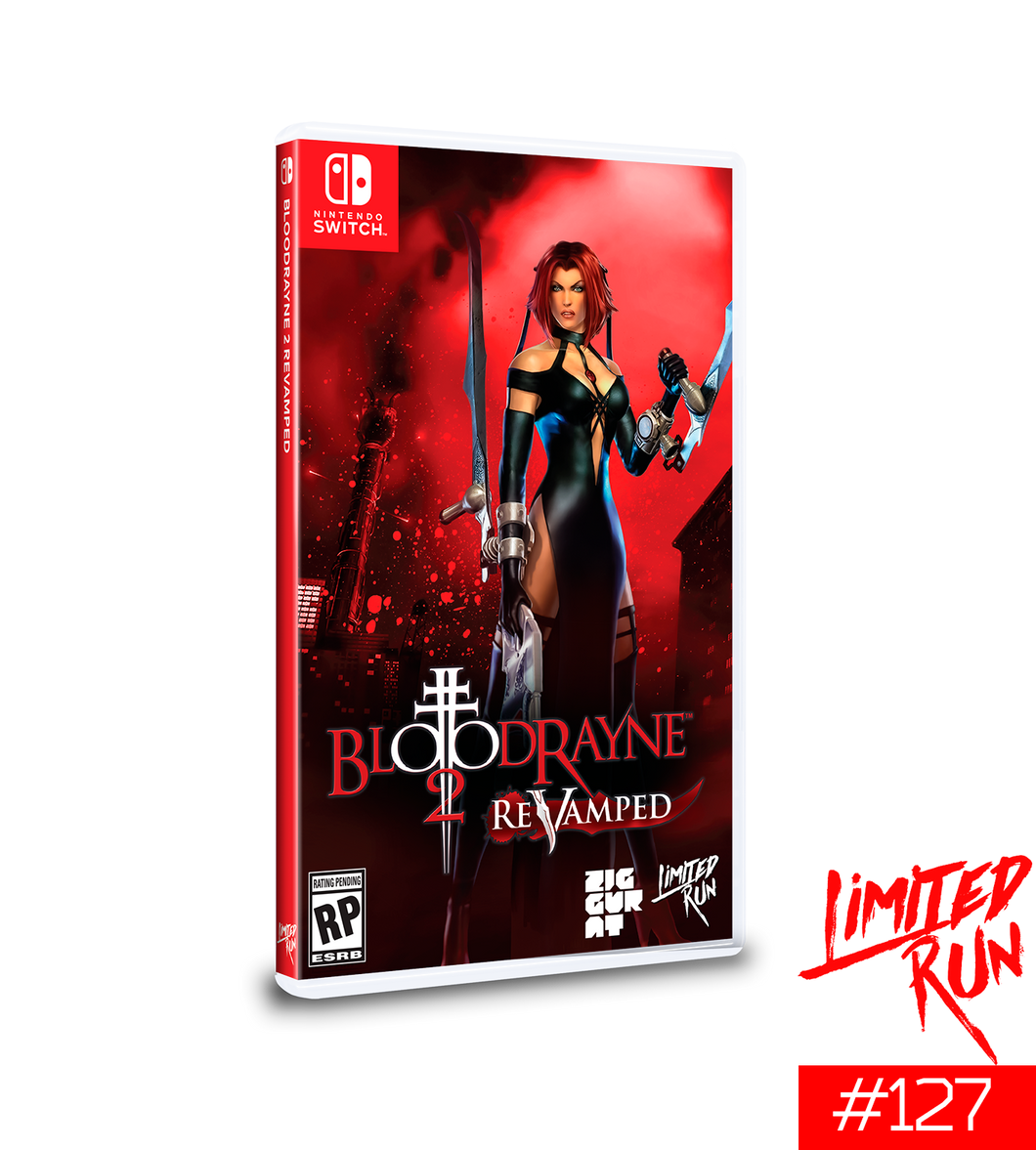 Limited Run: Bloodrayne 2: Revamped (Switch #127, PS4 #433, PS5 #016)