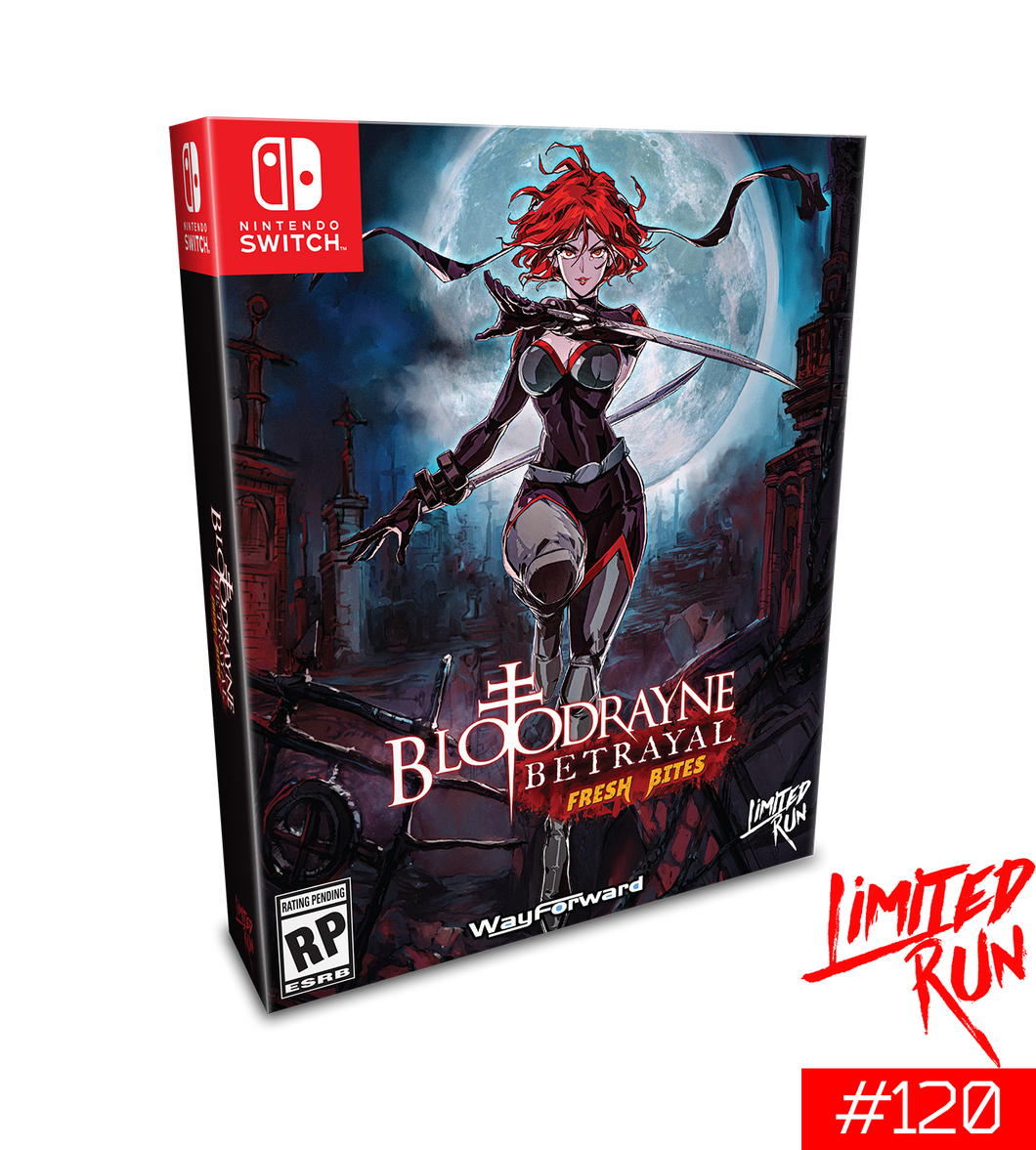 Switch Limited Run #120: Bloodrayne Betrayal: Fresh Bites - Collector's Edition