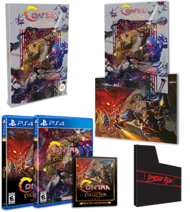 LIMITED RUN #446: CONTRA ANNIVERSARY COLLECTION CLASSIC EDITION (PS4)