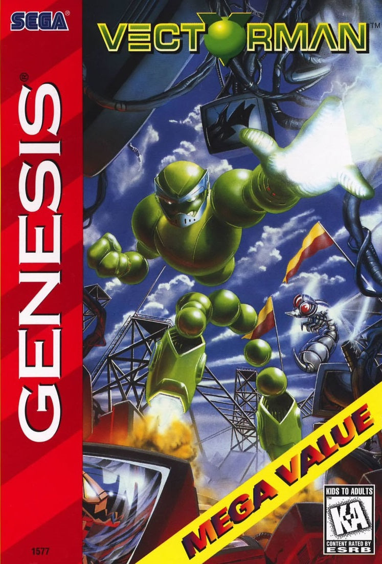 Vectorman - Sega Genesis – Cybertron Video Games
