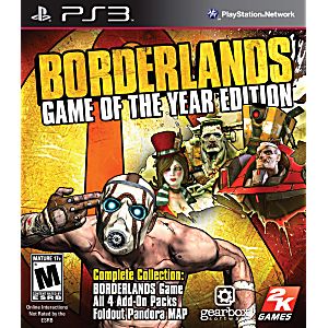 Borderlands Game Year Edition - Playstation 3