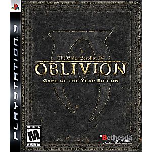 Elder Scrolls IV Oblivion Game of the Year - Playstation 3
