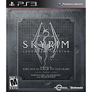 Elder Scrolls V  Legendary Edition - Playstation 3