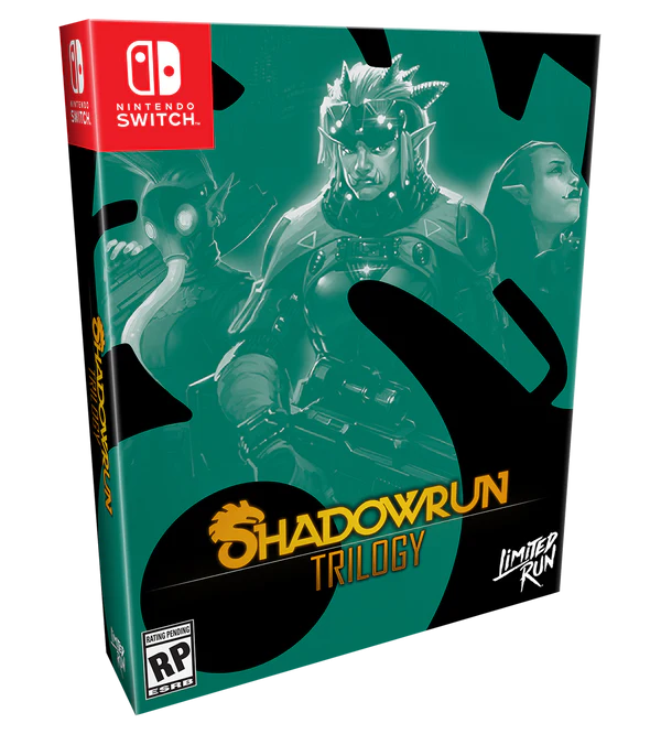 SWITCH LIMITED RUN #163: SHADOWRUN TRILOGY COLLECTOR'S EDITION