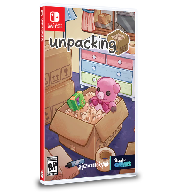 UNPACKING (SWITCH, PS4, and PS5))
