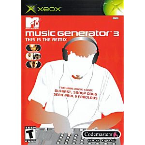 MTV Music Generator 3 This is the Remix - Xbox Original